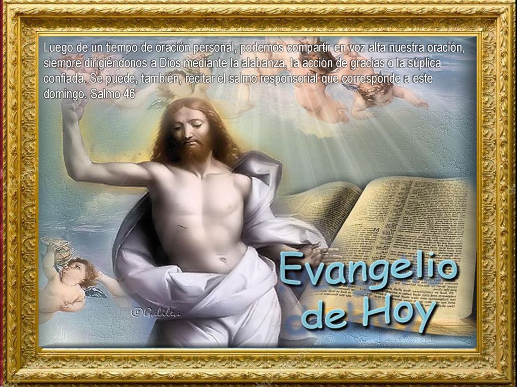 Luego de un tiempo de oración personal, podemos compartir en voz alta nuestra oración, siempre dirigiéndonos a Dios mediante la alabanza, la acción de gracias o la súplica confiada.