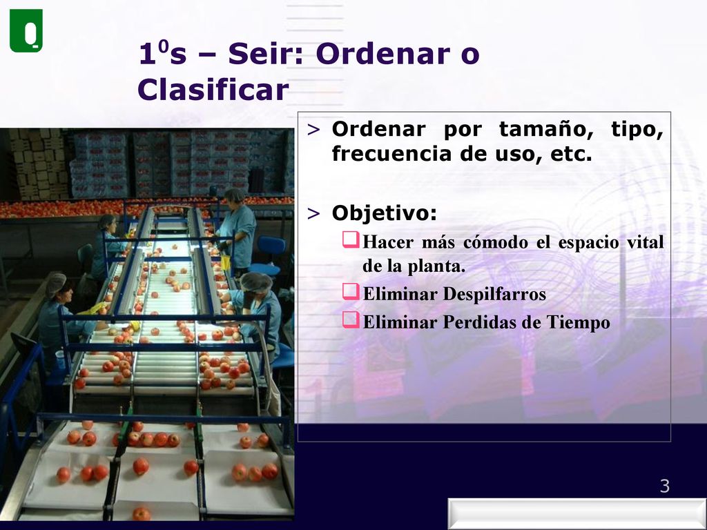 1⁰s – Seir: Ordenar o Clasificar
