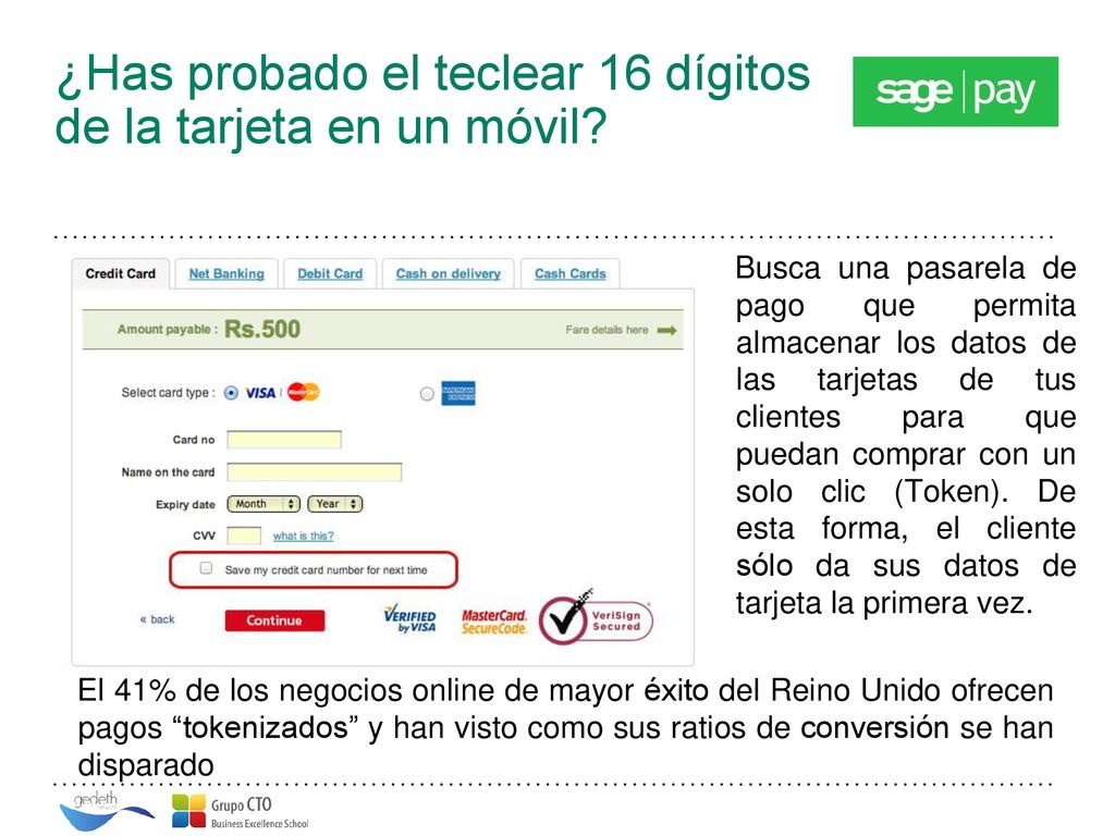 ¿Has probado el teclear 16 dígitos de la tarjeta en un móvil