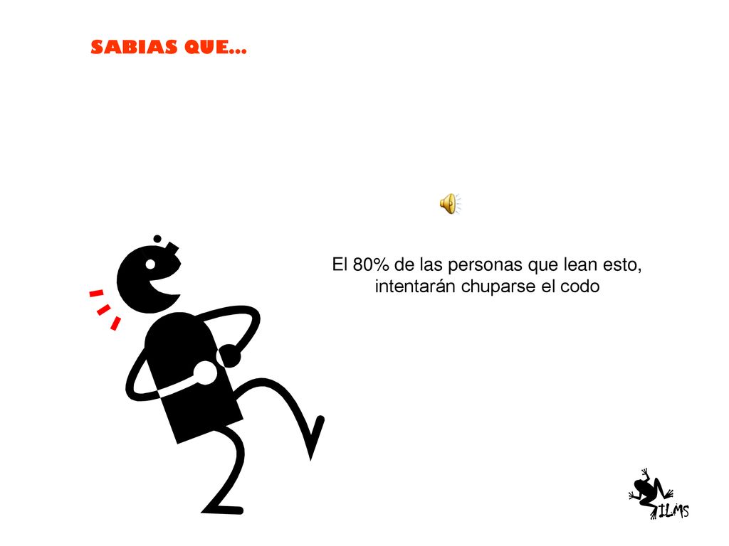 El 80% de las personas que lean esto, intentarán chuparse el codo
