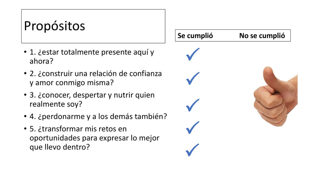 P P P P P Propósitos 1. ¿estar totalmente presente aquí y ahora