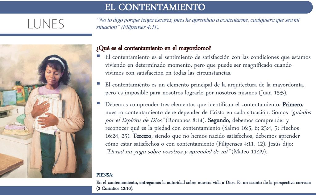 EL CONTENTAMIENTO ¿Qué es el contentamiento en el mayordomo