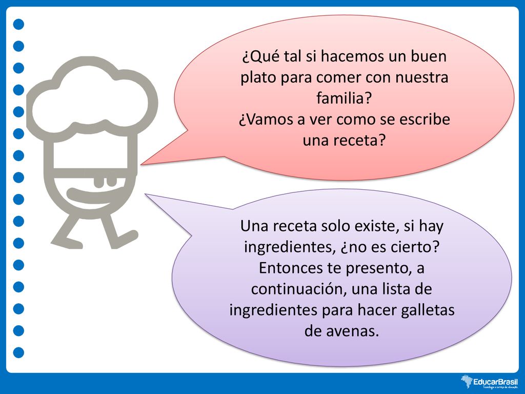 ¿Qué tal si hacemos un buen plato para comer con nuestra familia