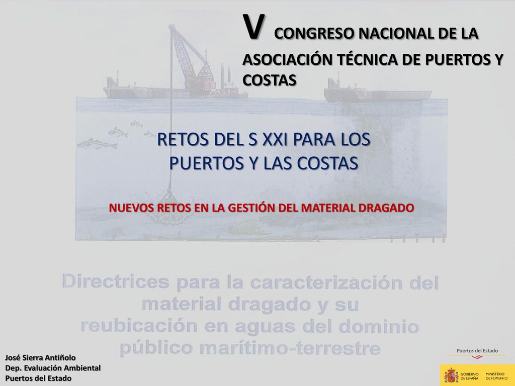 RETOS DEL S XXI PARA LOS PUERTOS Y LAS COSTAS