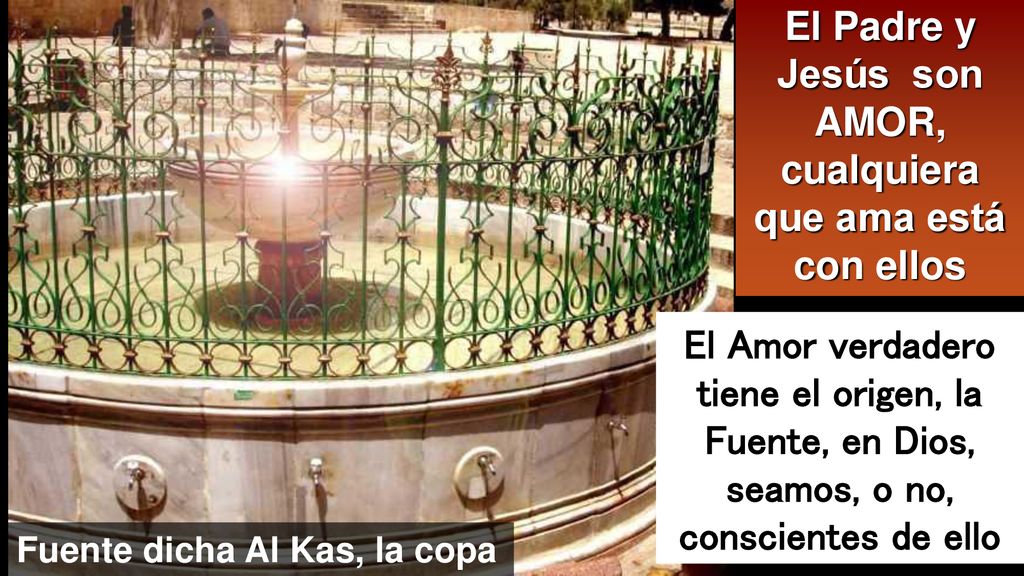El Padre y Jesús son AMOR, cualquiera que ama está con ellos
