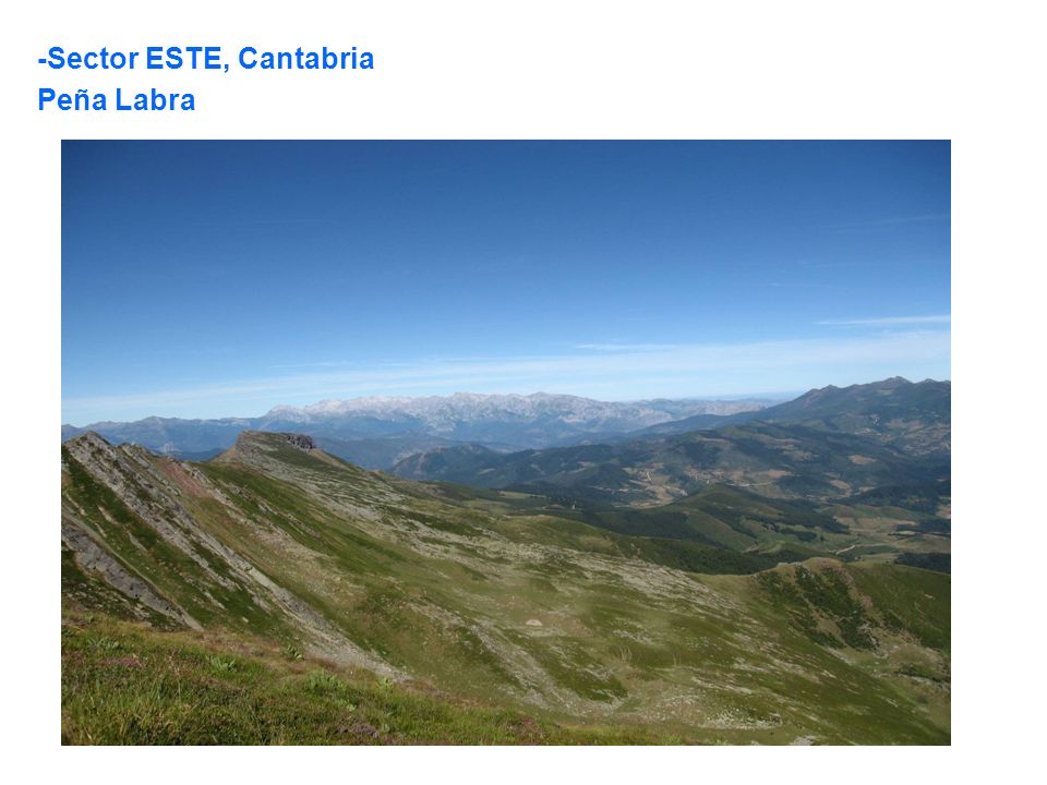 -Sector ESTE, Cantabria
