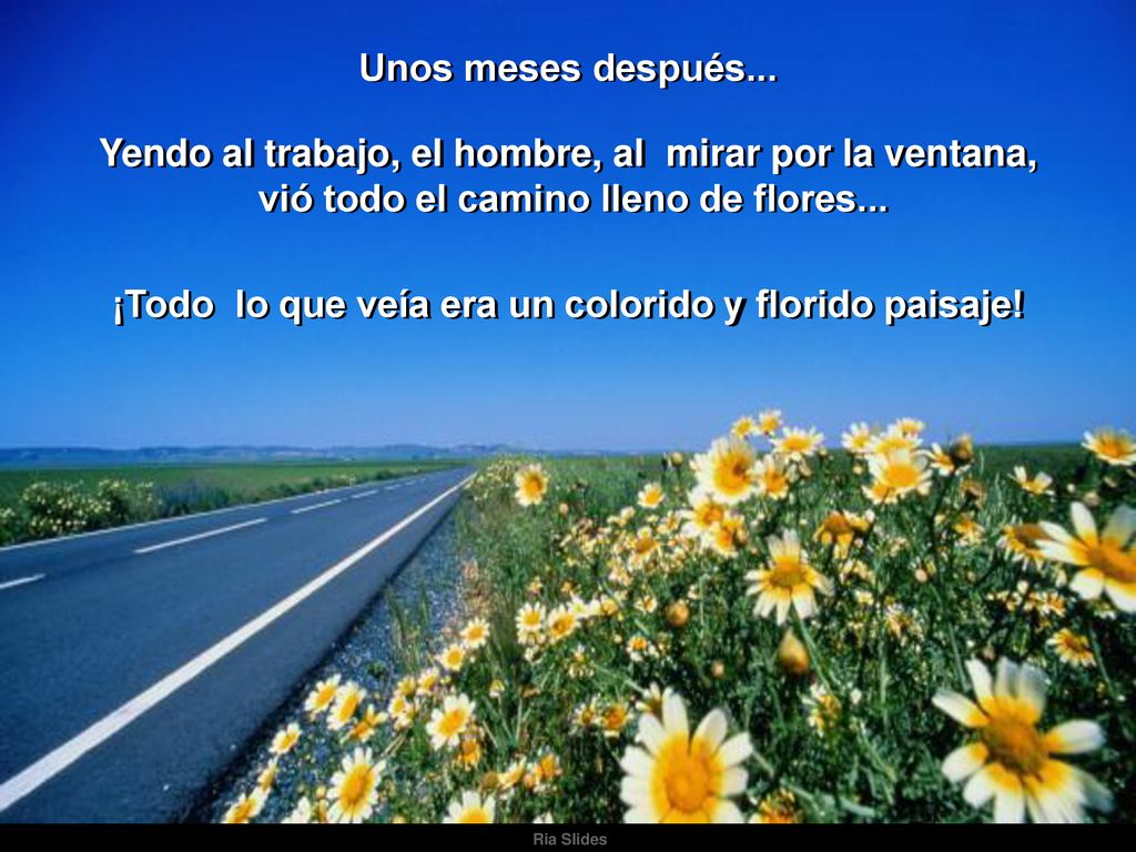 Yendo al trabajo, el hombre, al mirar por la ventana,