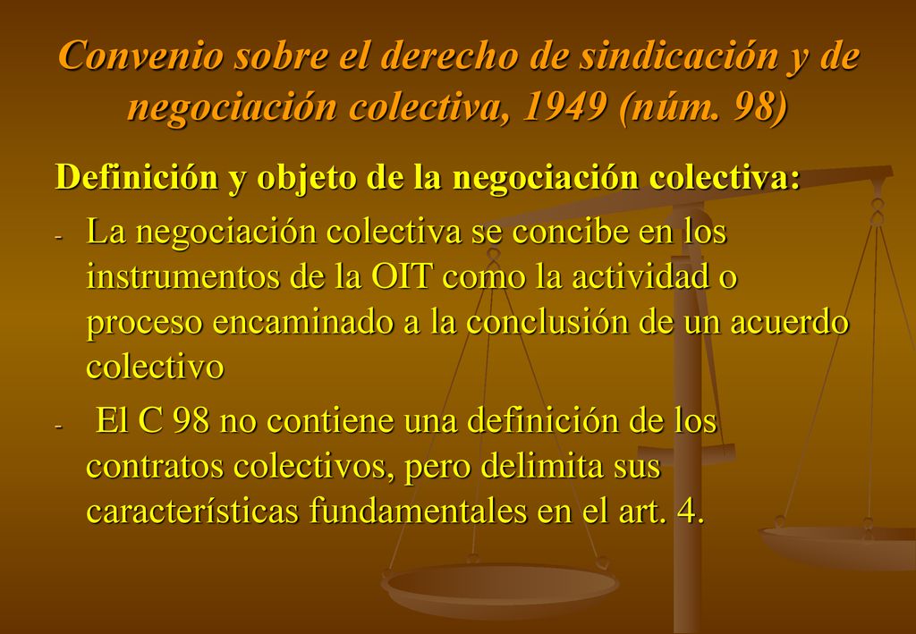 Convenio sobre el derecho de sindicación y de negociación colectiva, 1949 (núm. 98)