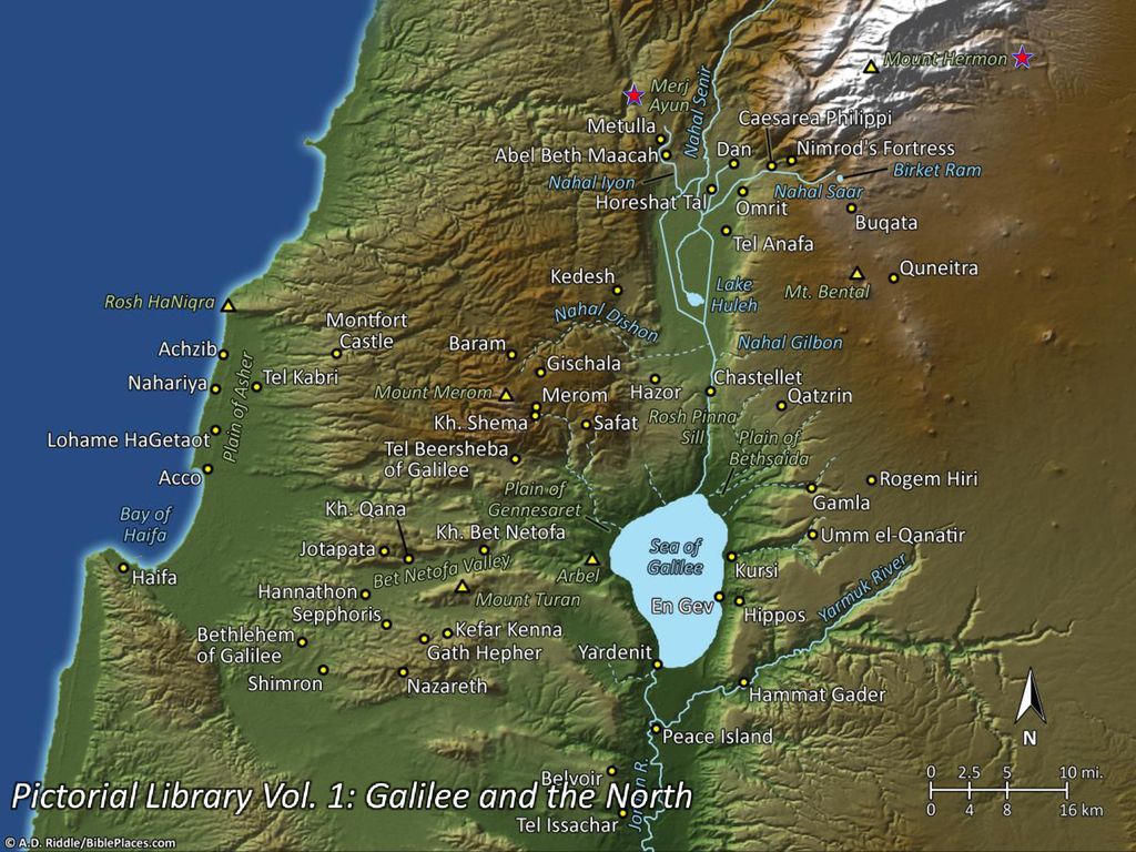 This map is intended to help users locate the places which appear in the photographs in this presentation.