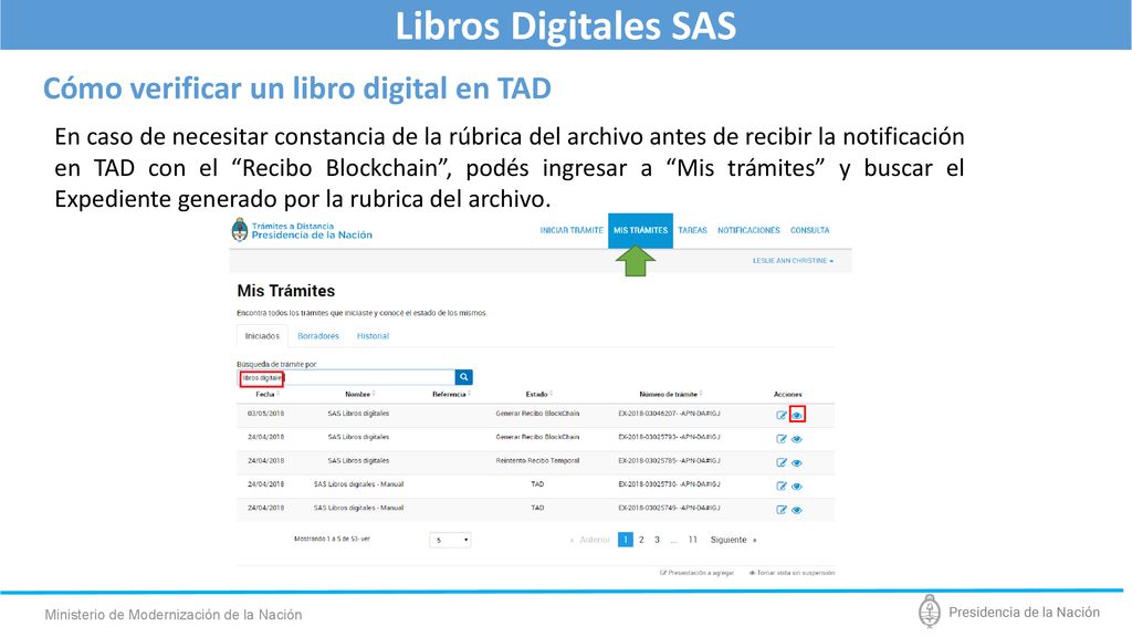 Libros Digitales SAS Cómo verificar un libro digital en TAD