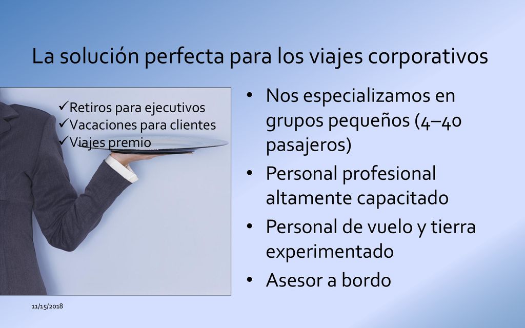 La solución perfecta para los viajes corporativos