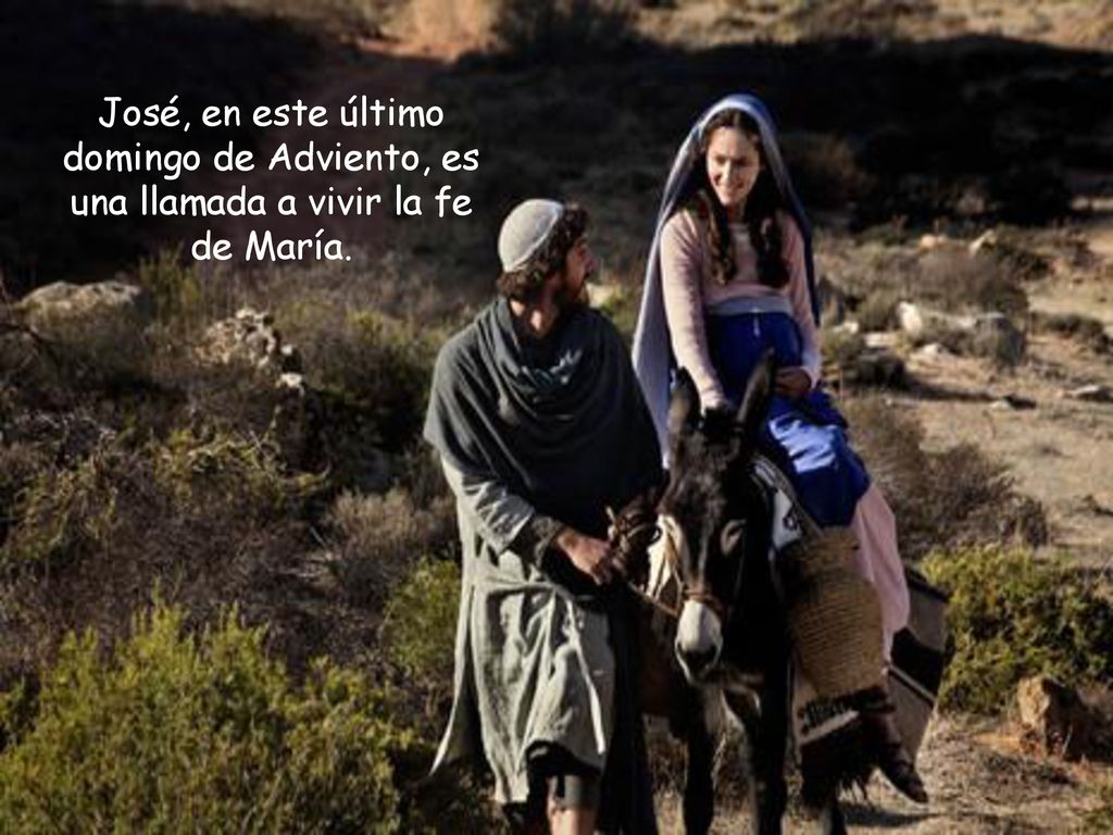 José, en este último domingo de Adviento, es una llamada a vivir la fe de María.