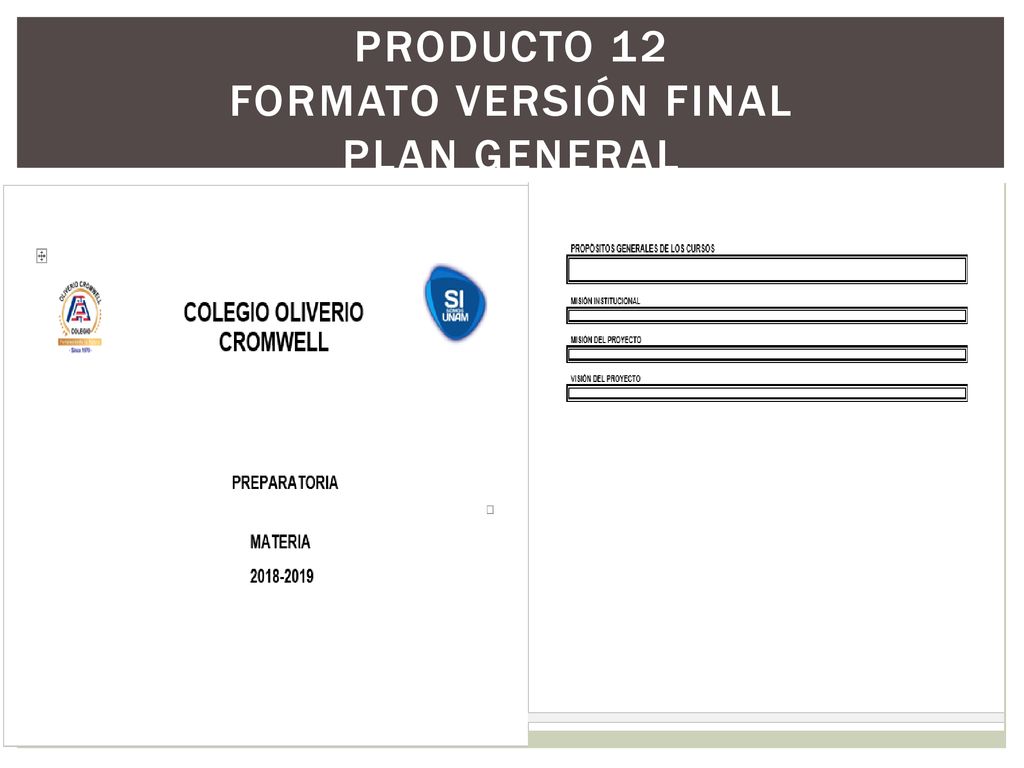 PRODUCTO 12 formato versión final PLAN GENERAL