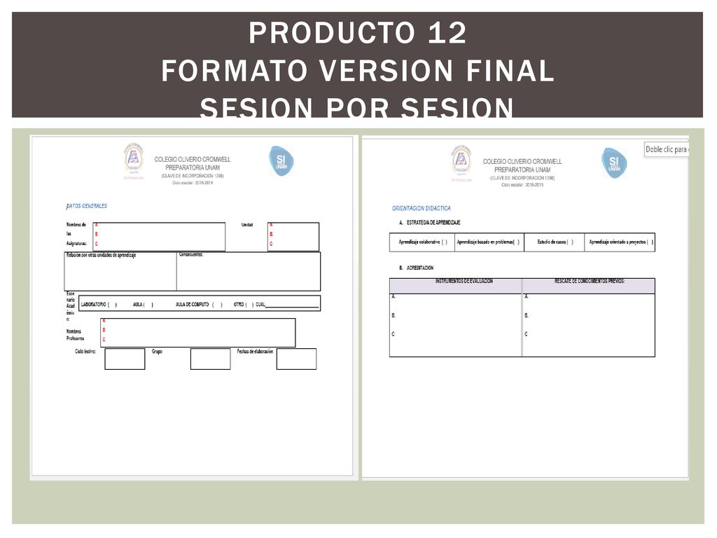 PRODUCTO 12 FORMATO VERSION FINAL SESION POR SESION