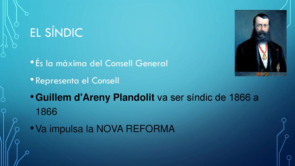 El síndic És la màxima del Consell General Representa el Consell