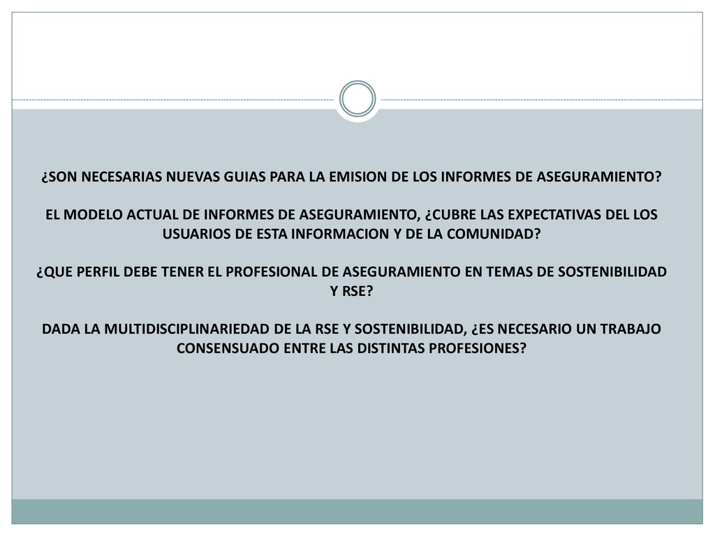 Hay dudas respecto a la objetividad de los Reportes de Sostenibilidad.