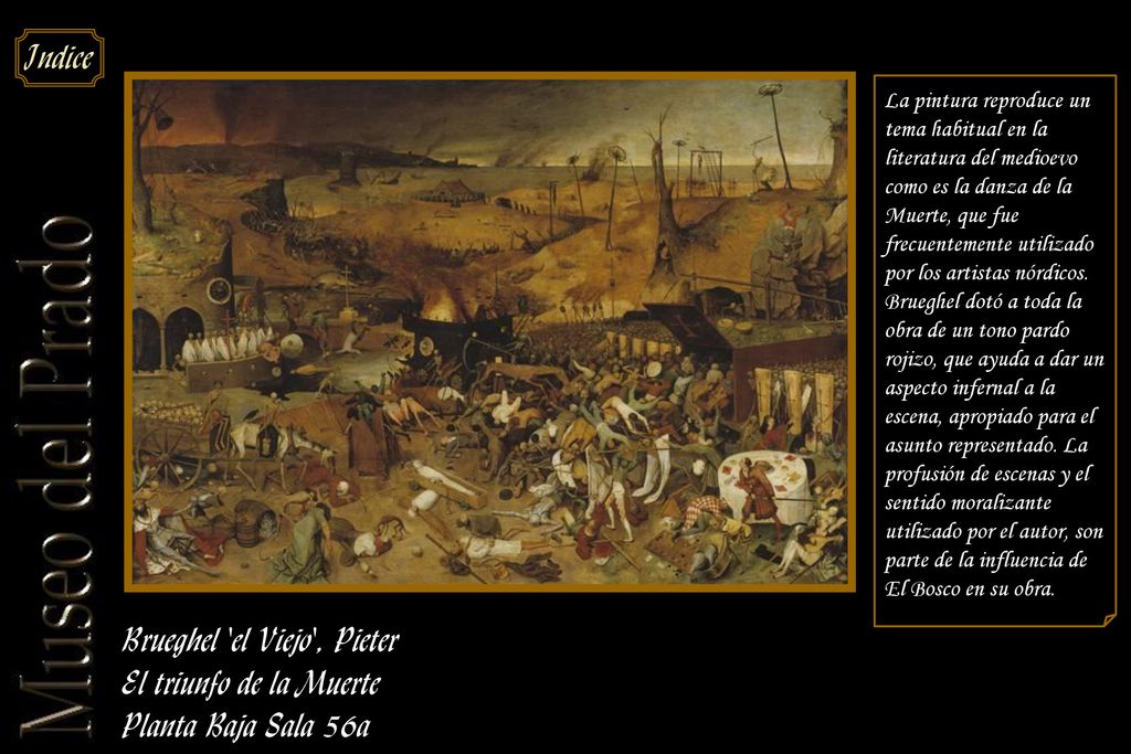 Brueghel el Viejo , Pieter El triunfo de la Muerte