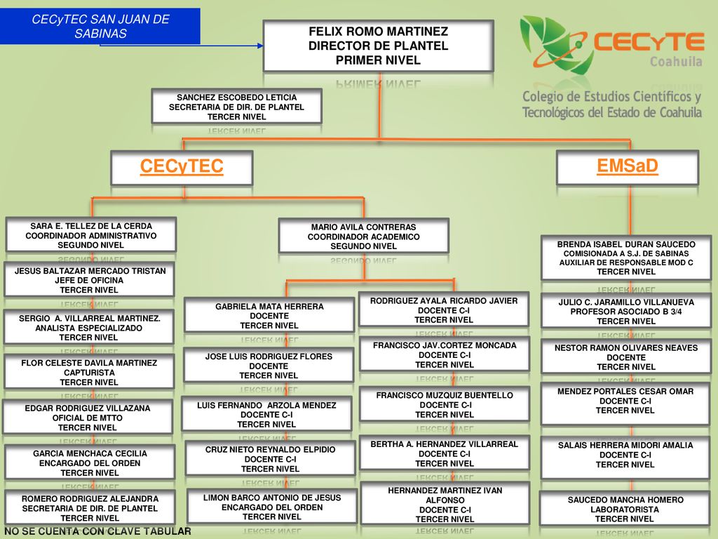 CECyTEC EMSaD CECyTEC SAN JUAN DE SABINAS FELIX ROMO MARTINEZ