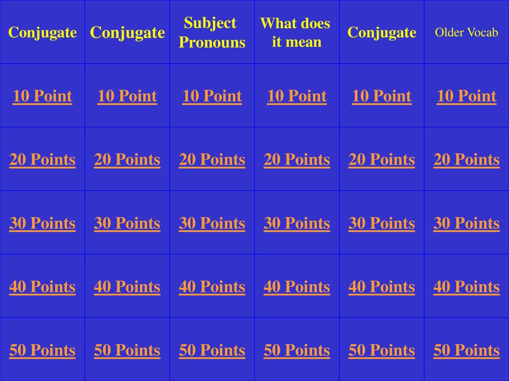 Conjugate 10 Point 10 Point 10 Point 10 Point 10 Point 10 Point