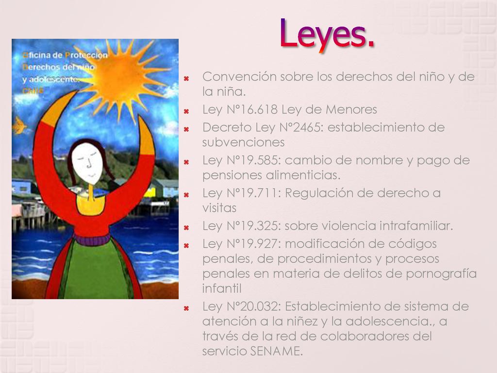 Leyes. Convención sobre los derechos del niño y de la niña.