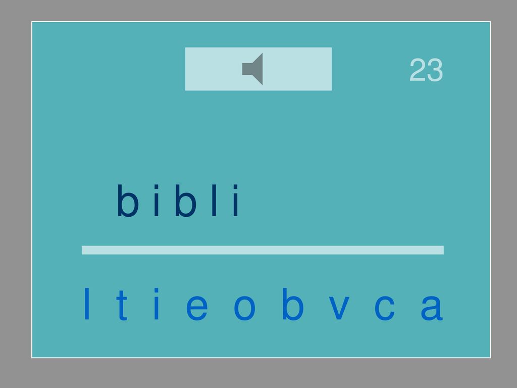 23 b i b l i o t e c a l t i e o b v c a