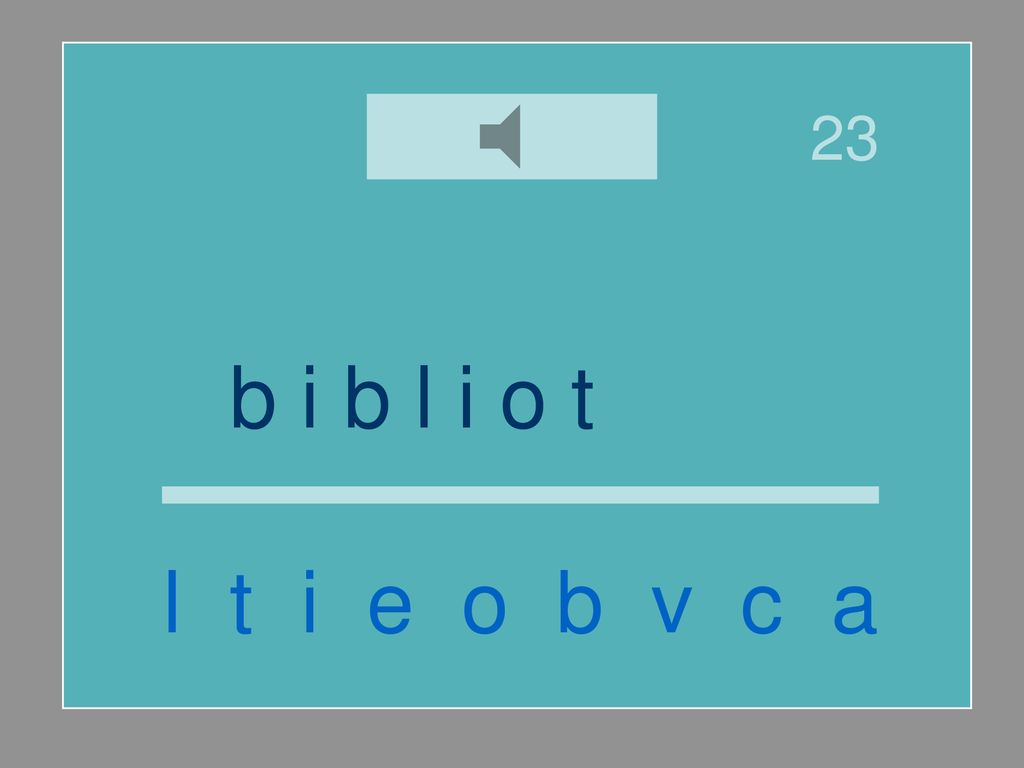 23 b i b l i o t e c a l t i e o b v c a
