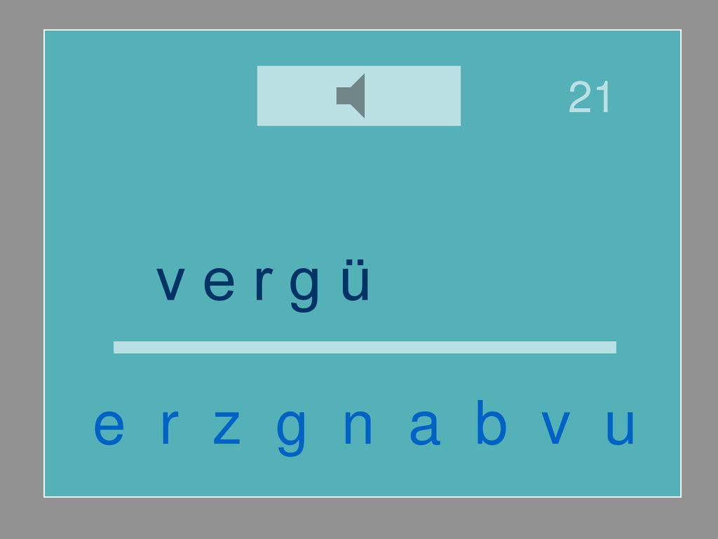 21 v e r g ü e n z a e r z g n a b v u
