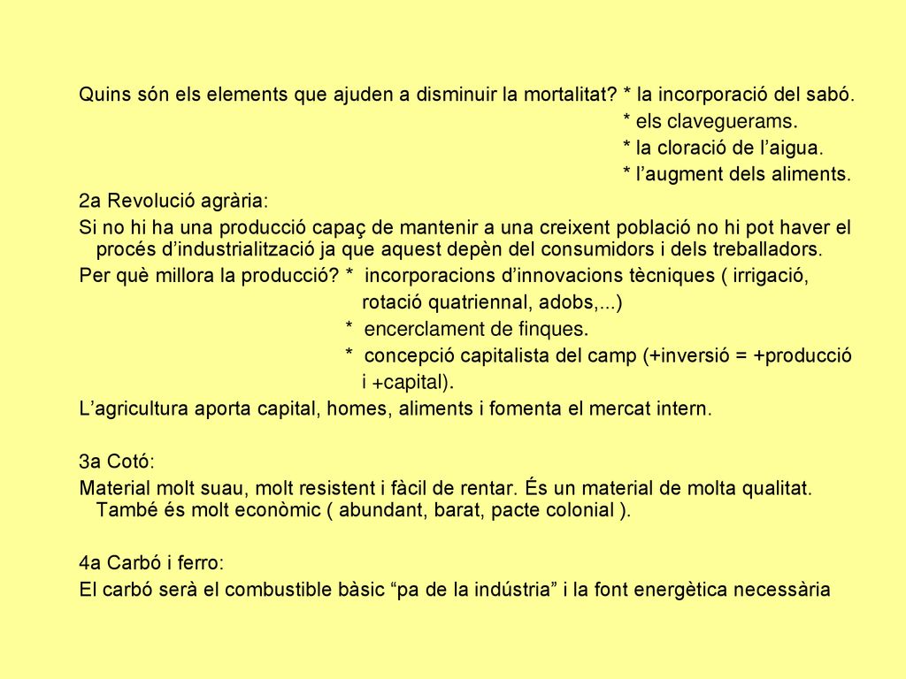 Quins són els elements que ajuden a disminuir la mortalitat
