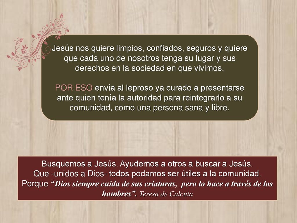 Busquemos a Jesús. Ayudemos a otros a buscar a Jesús.