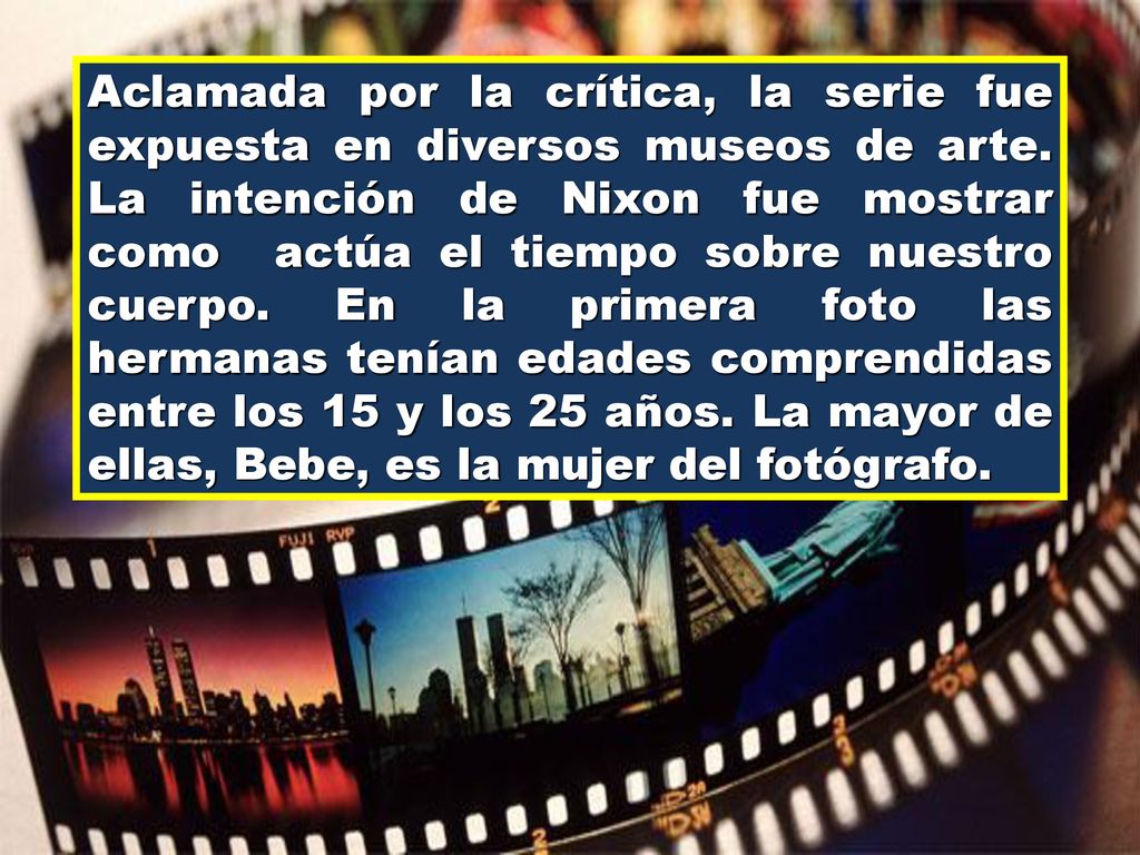Aclamada por la crítica, la serie fue expuesta en diversos museos de arte.