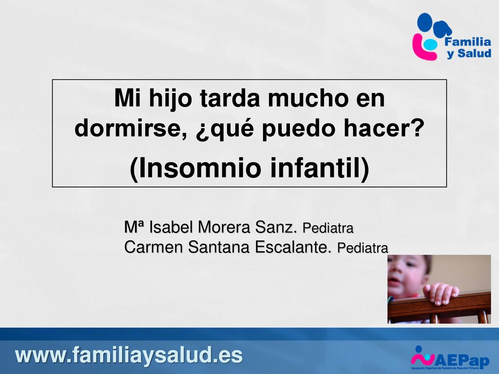 Mi hijo tarda mucho en dormirse, ¿qué puedo hacer