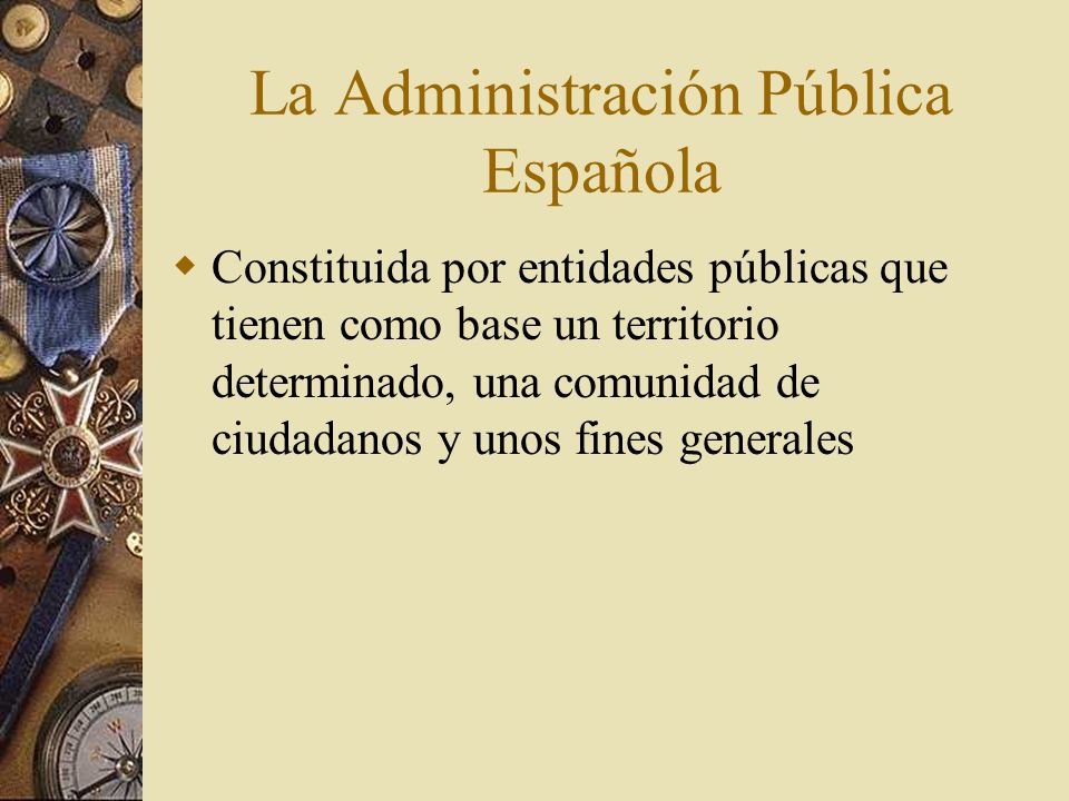 La Administración Pública Española