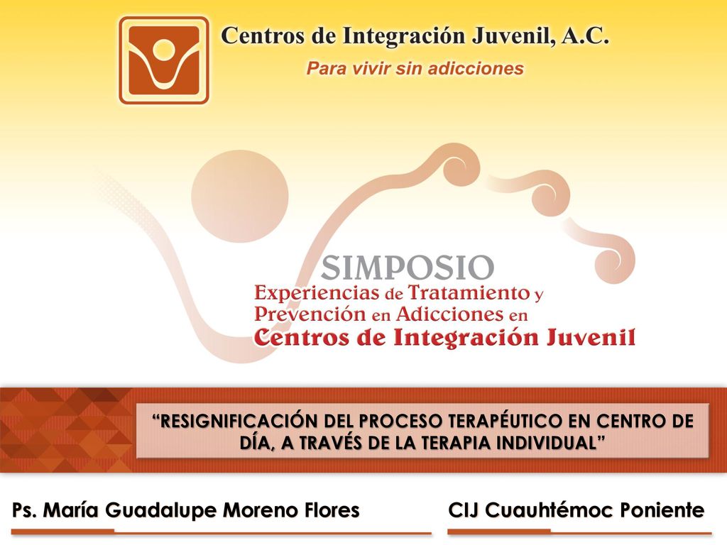 Ps. María Guadalupe Moreno Flores CIJ Cuauhtémoc Poniente