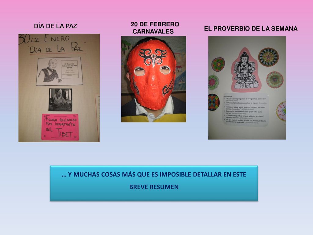 … Y MUCHAS COSAS MÁS QUE ES IMPOSIBLE DETALLAR EN ESTE BREVE RESUMEN