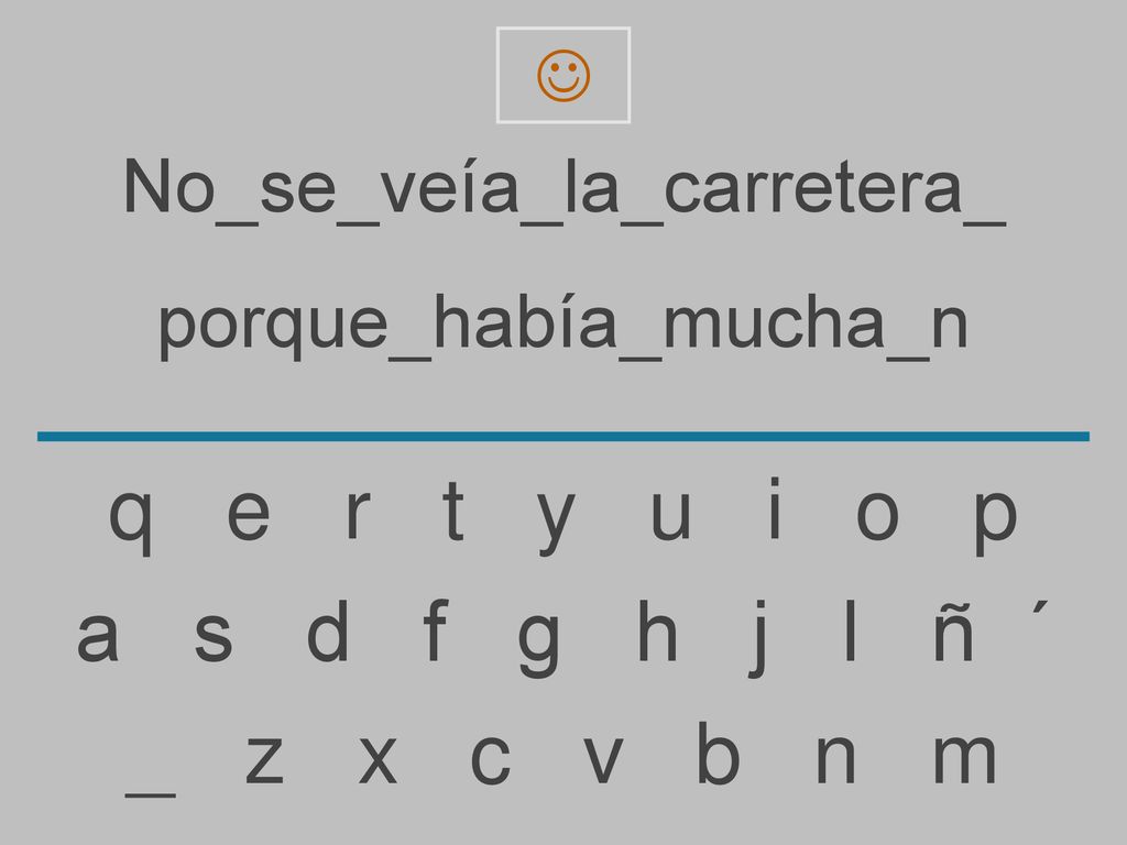 q e r t y u i o p a s d f g h j l ñ ´ _ z x c v b n m