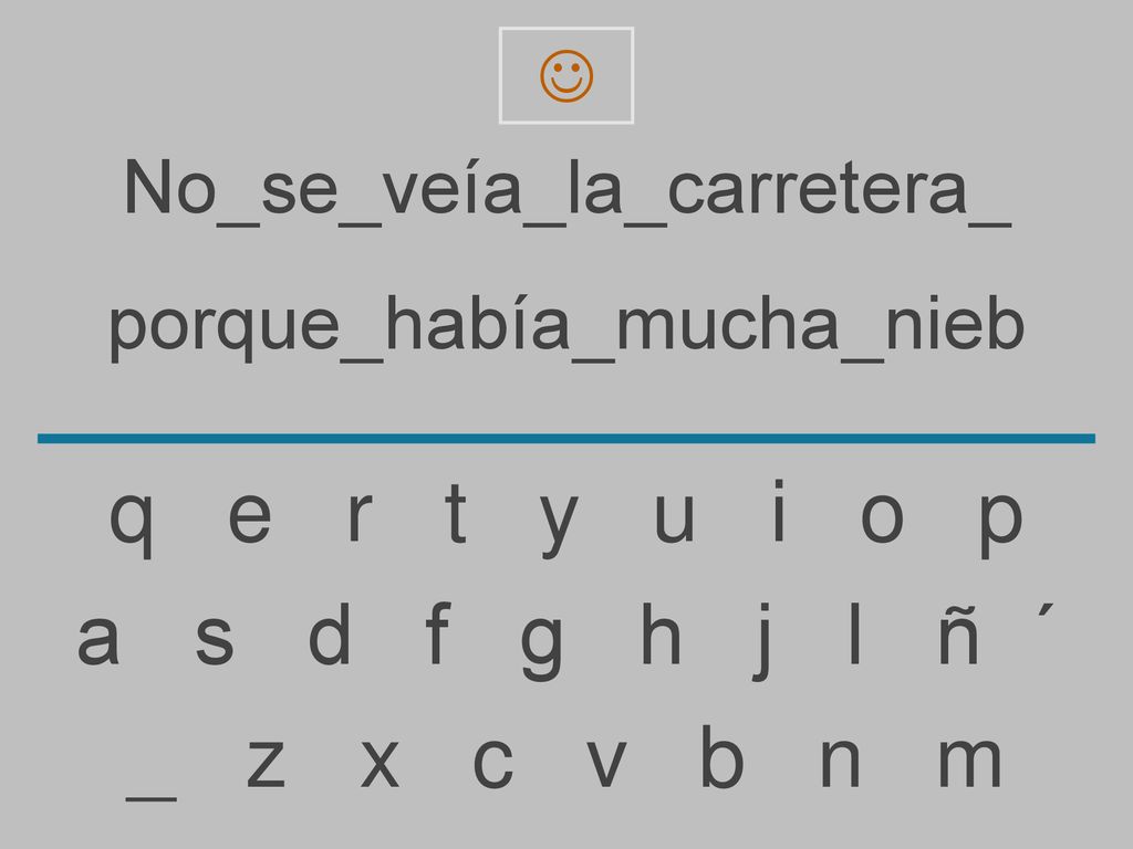 q e r t y u i o p a s d f g h j l ñ ´ _ z x c v b n m