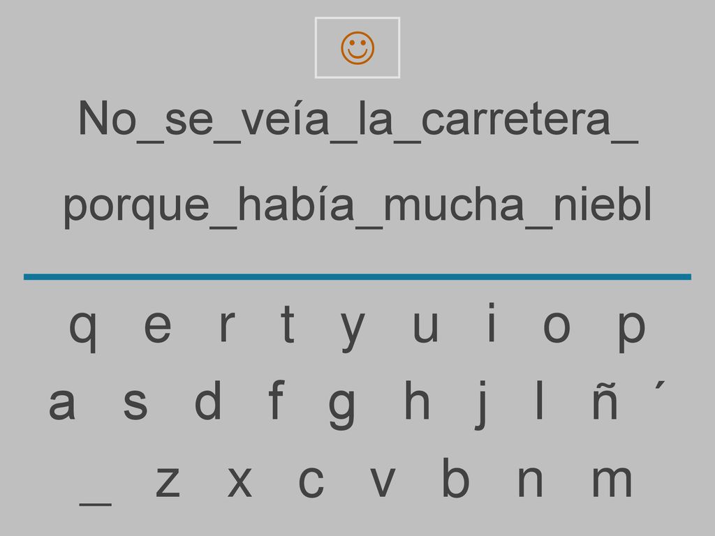 q e r t y u i o p a s d f g h j l ñ ´ _ z x c v b n m