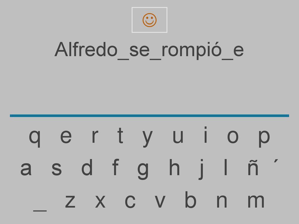q e r t y u i o p a s d f g h j l ñ ´ _ z x c v b n m