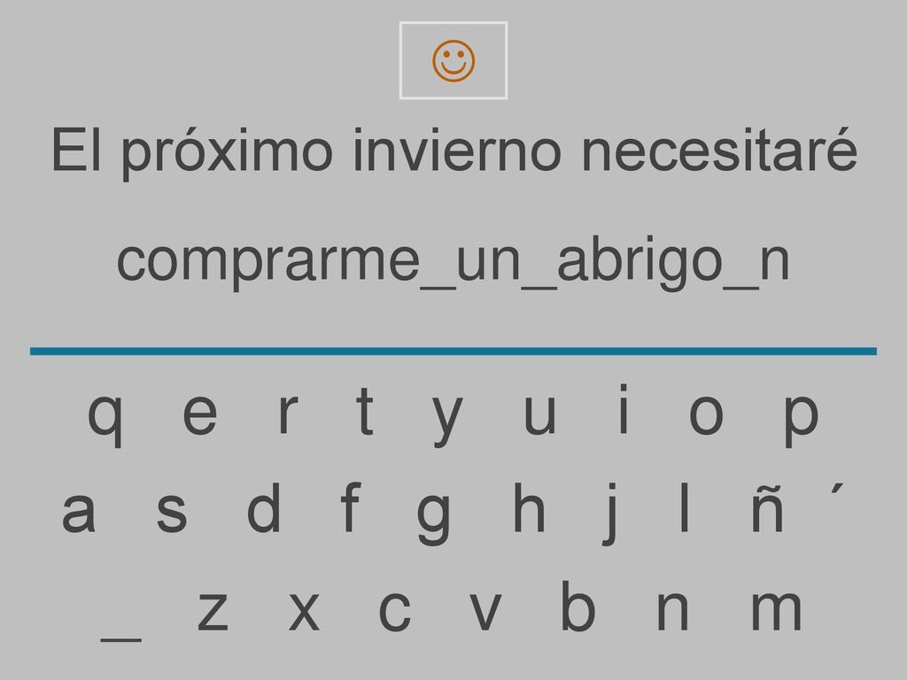 q e r t y u i o p a s d f g h j l ñ ´ _ z x c v b n m