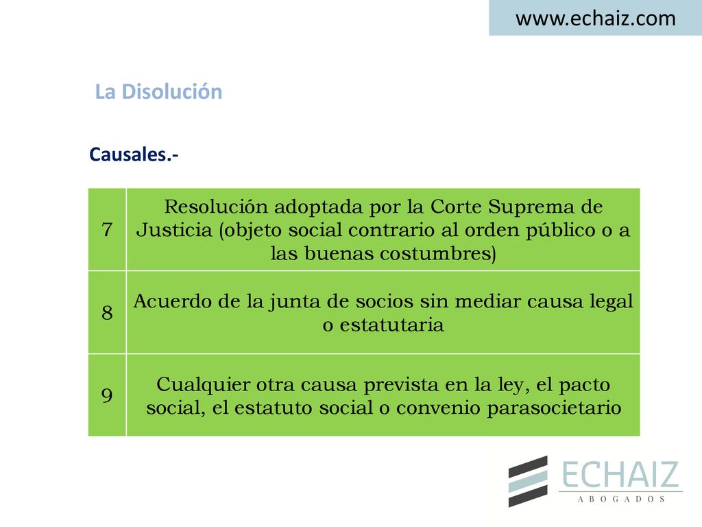 Acuerdo de la junta de socios sin mediar causa legal o estatutaria