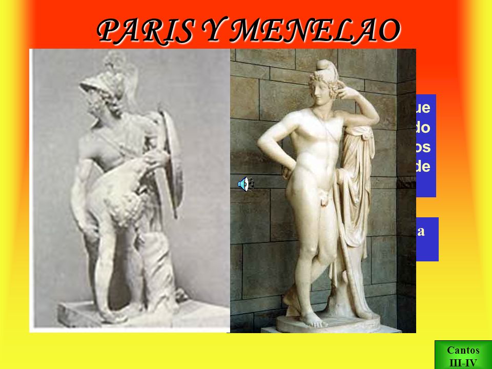 PARIS Y MENELAO