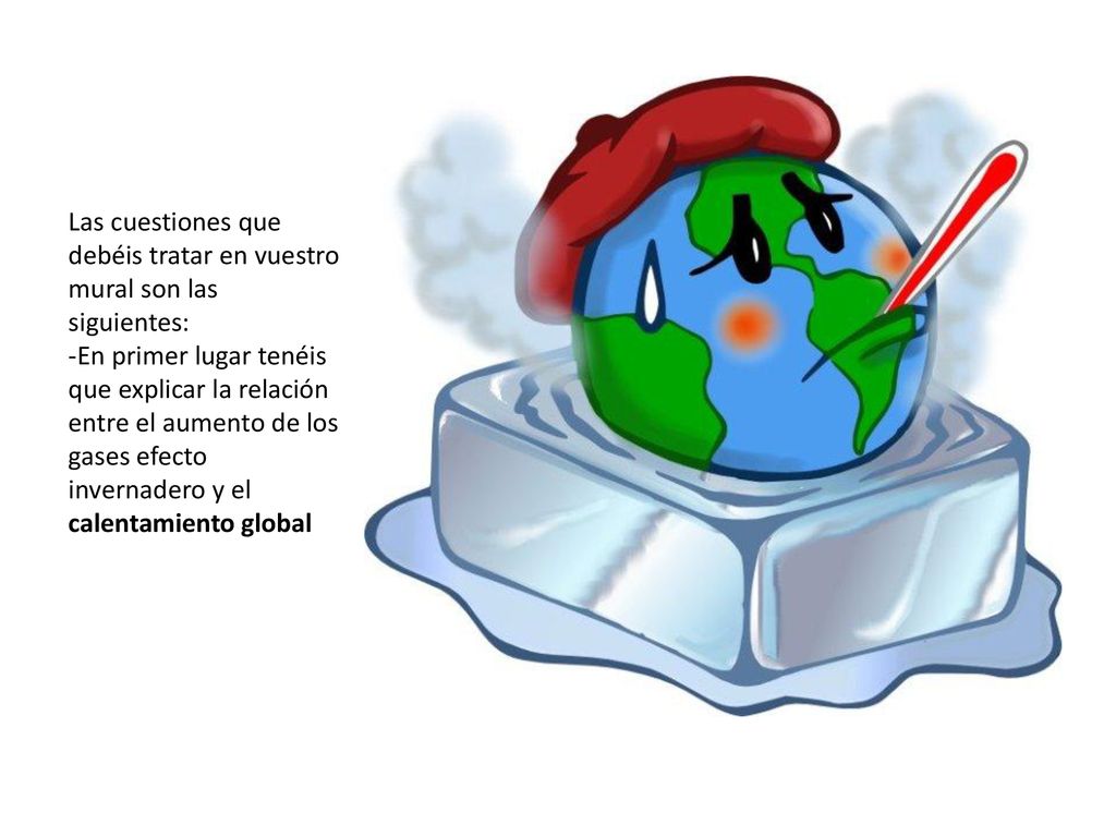 Las cuestiones que debéis tratar en vuestro mural son las siguientes: