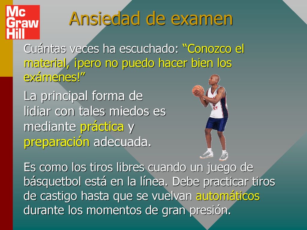 Ansiedad de examen Cuántas veces ha escuchado: Conozco el material, ¡pero no puedo hacer bien los exámenes!