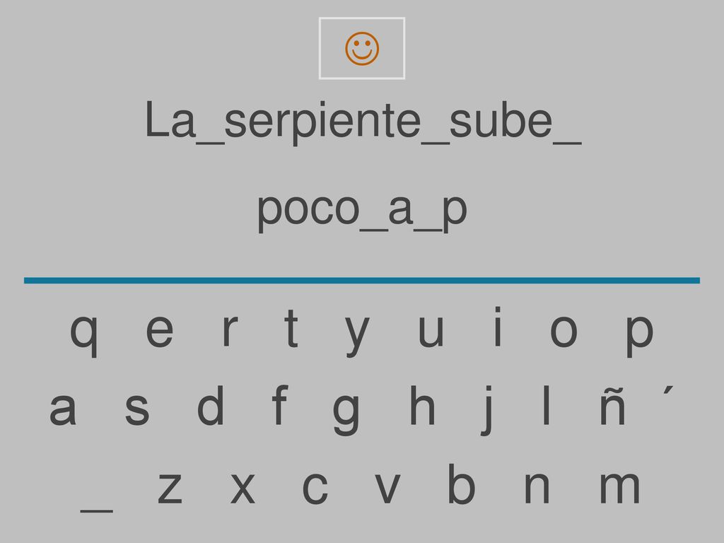 q e r t y u i o p a s d f g h j l ñ ´ _ z x c v b n m