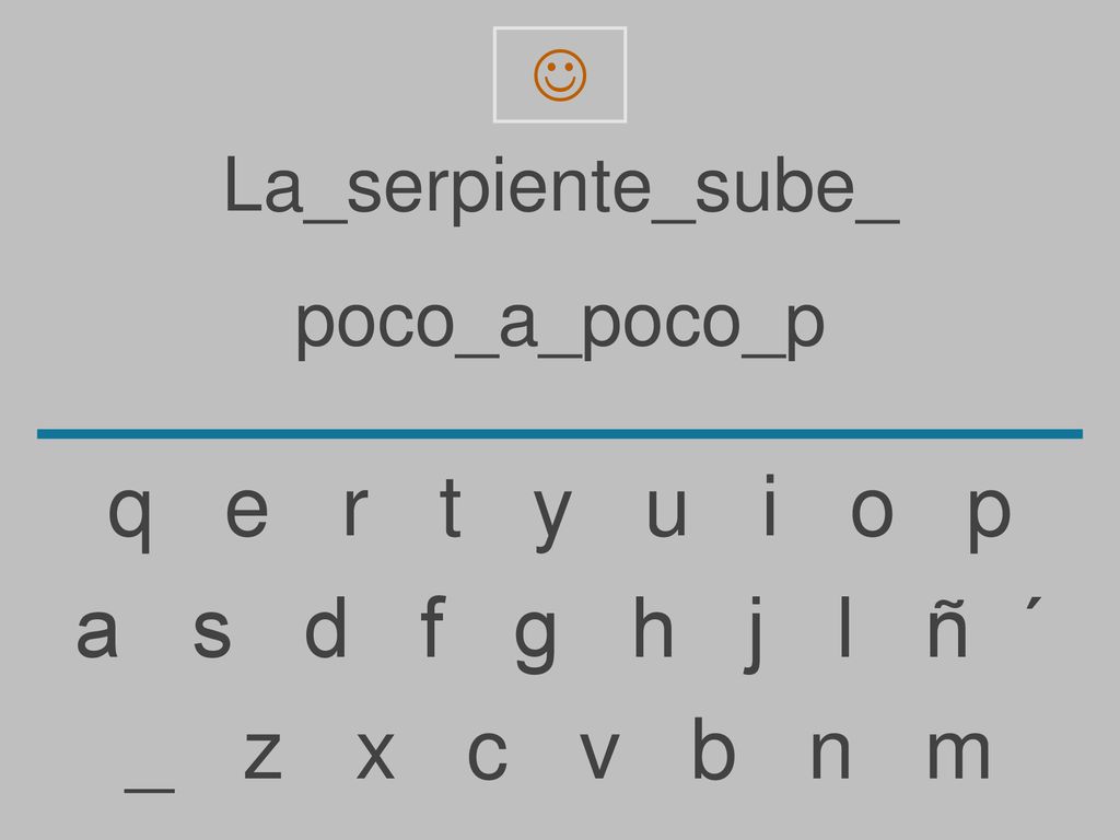 q e r t y u i o p a s d f g h j l ñ ´ _ z x c v b n m