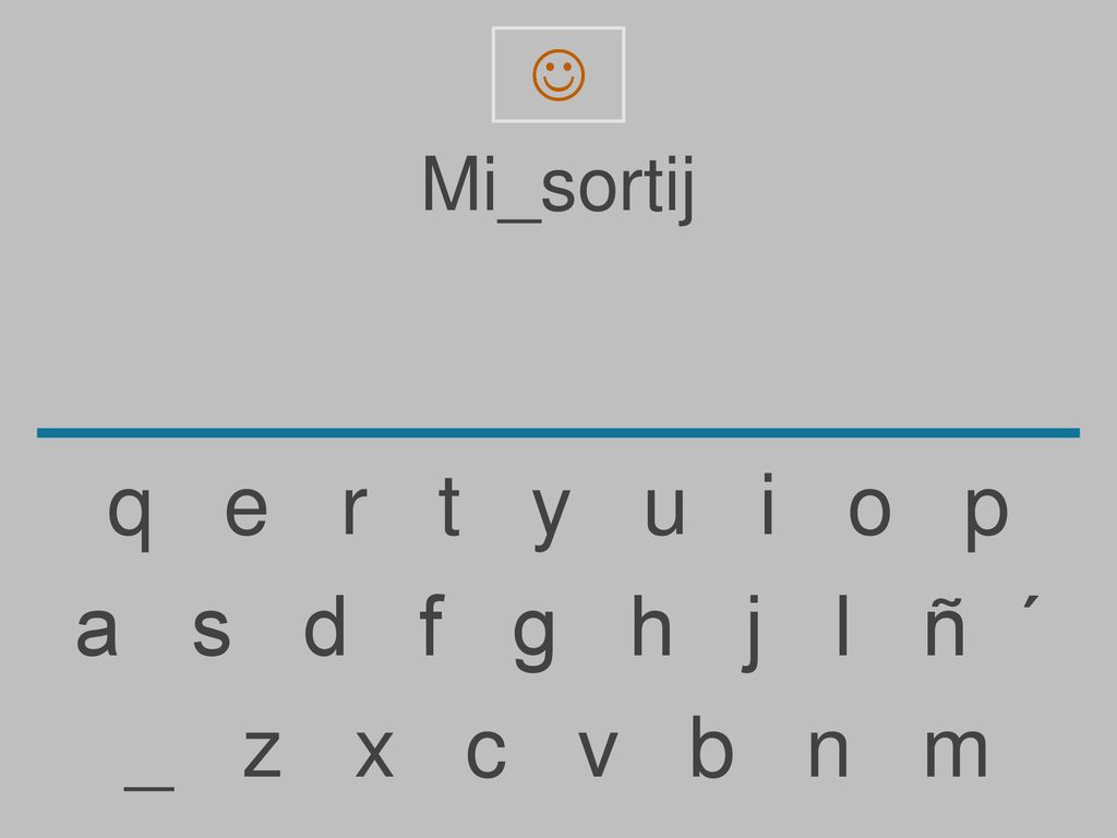  Mi_sortij. q e r t y u i o p.