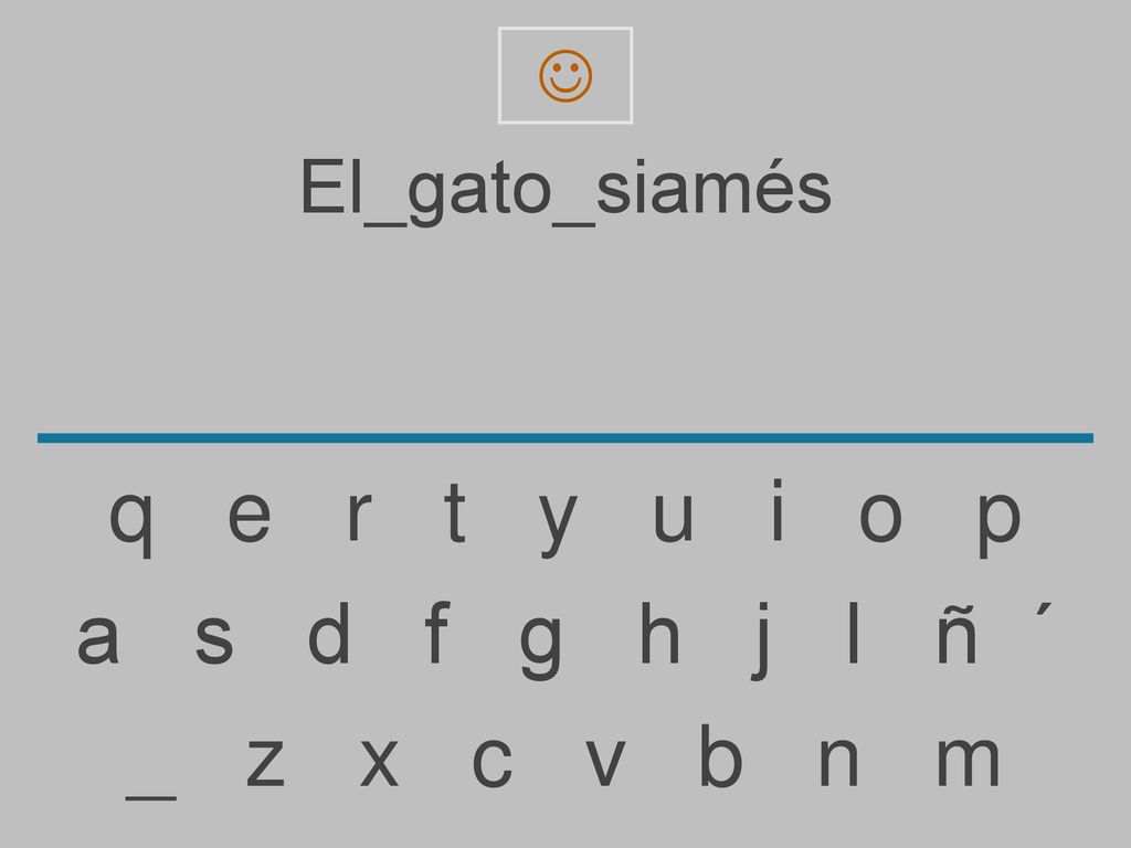  El_gato_siamés. q e r t y u i o p.