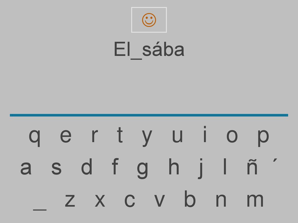  El_sába. q e r t y u i o p.