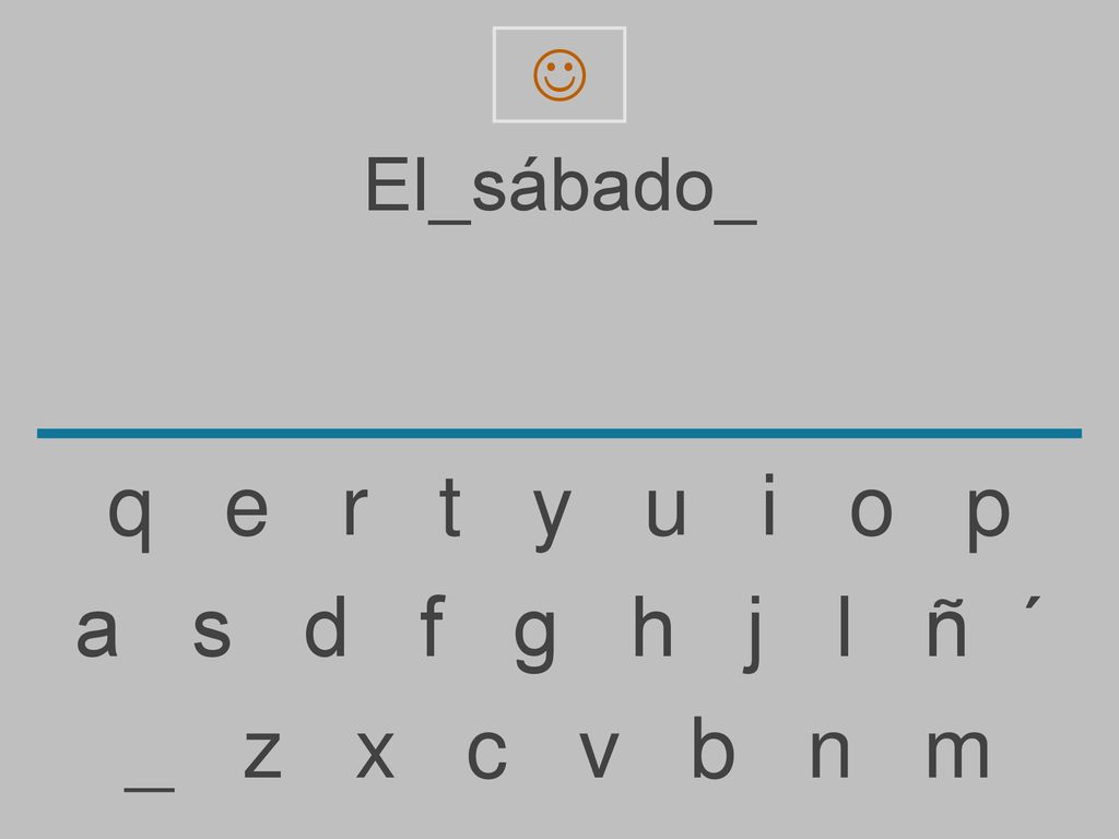  El_sábado_. q e r t y u i o p.