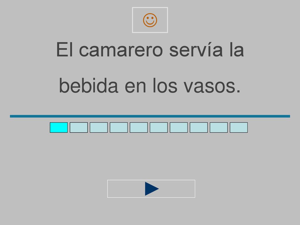  El camarero servía la bebida en los vasos.